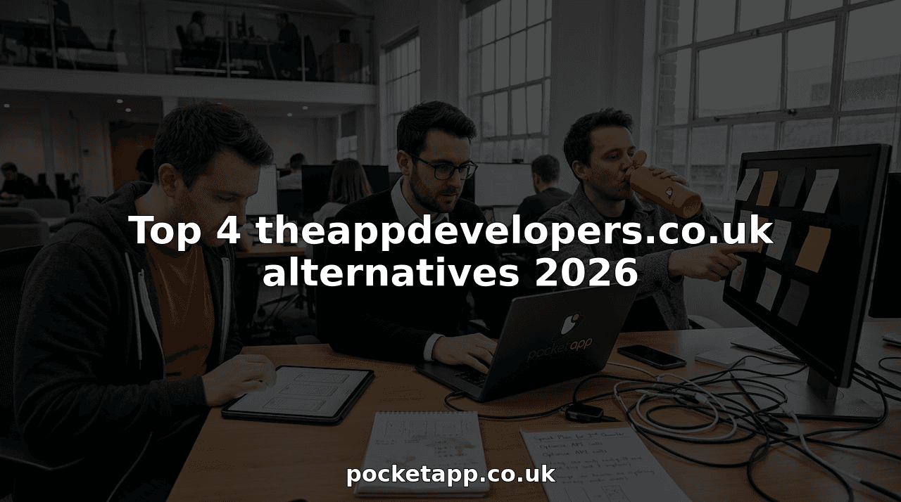 Top 4 theappdevelopers.co.uk alternatives 2026